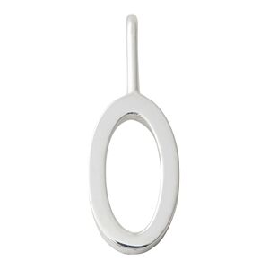 Design Letters Lucky Numbers 10 mm Silver No. 008 No. 000 Design Letters Lucky Numbers 10 mm Silver No. 008 No. 000