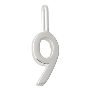 Design Letters Lucky Numbers 10 mm Silver No. 008 No. 009 Design Letters Lucky Numbers 10 mm Silver No. 008 No. 009