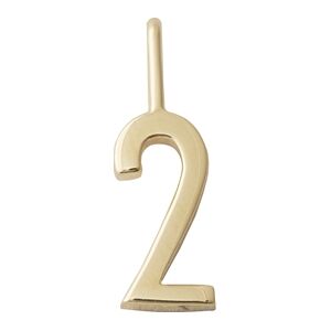 Design Letters Lucky Numbers 10 mm Gold 0-9 No. 002 Design Letters Lucky Numbers 10 mm Gold 0-9 No. 002