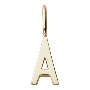 Design Letters Archetype Charm 10 mm Gold A-Z A Design Letters Archetype Charm 10 mm Gold A-Z A
