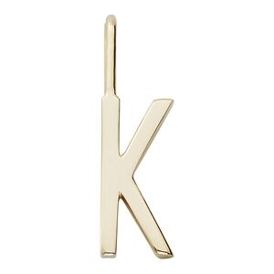 Design Letters Archetype Charm 10 mm Gold A-Z K Design Letters Archetype Charm 10 mm Gold A-Z K