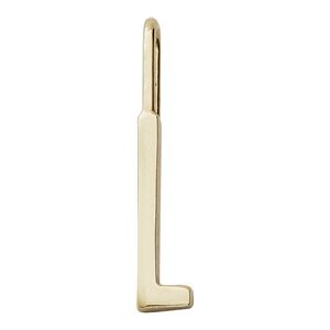 Design Letters Archetype Charm 10 mm Gold A-Z L Design Letters Archetype Charm 10 mm Gold A-Z L