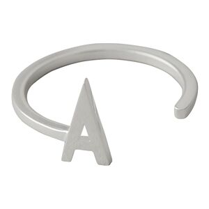 Design Letters Ring Silver A-Z A Design Letters Ring Silver A-Z A