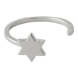Design Letters Star Ring Silver Design Letters Star Ring Silver