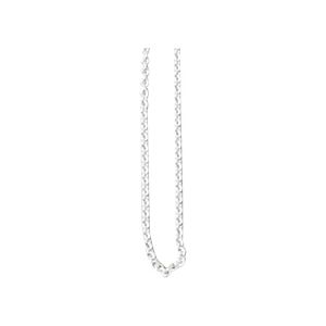 Design Letters Necklace Chain 60 cm Silver Design Letters Necklace Chain 60 cm Silver