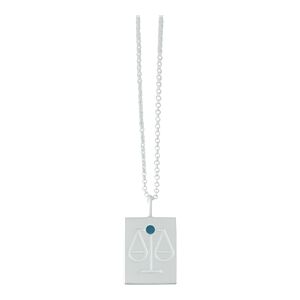 Design Letters Zodiac by - Libra Silver Design Letters Zodiac by - Libra Silver