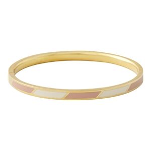 Design Letters Striped Candy Bangle Beige Design Letters Striped Candy Bangle Beige
