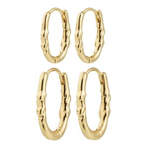 Pilgrim 13254-2053 SENSE Hoop Earrings 2-In-1 Set 1 set Pilgrim 13254-2053 SENSE Hoop Earrings 2-In-1 Set 1 set