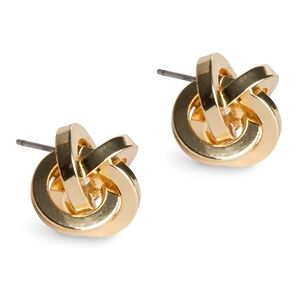 PFG Stockholm PEARLS FOR GIRLS Knot Earring Gold 1 set PFG Stockholm PEARLS FOR GIRLS Knot Earring Gold 1 set