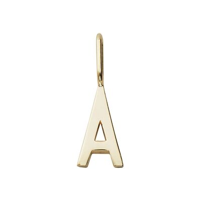 Design Letters Archetype Charm 10 mm Gold A-Z A Design Letters Archetype Charm 10 mm Gold A-Z A