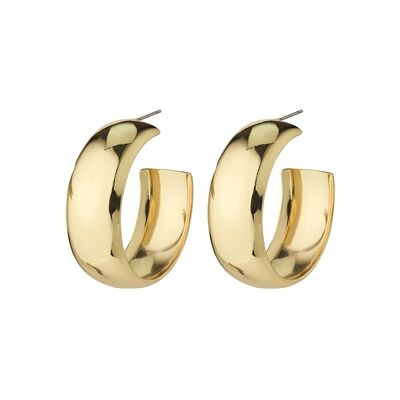 Pilgrim 28241-2023 NAIA Mega Chunky Gold Hoops 1 set Pilgrim 28241-2023 NAIA Mega Chunky Gold Hoops 1 set