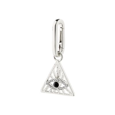 Pilgrim 40243-6055 CHARM Triangle Pendant Silver Plated Pilgrim 40243-6055 CHARM Triangle Pendant Silver Plated