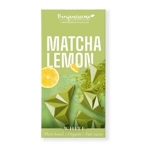 Benjamissimo Coastal Matcha Sjokolade - Glutenfri Økologisk 60g Benjamissimo Coastal Matcha Sjokolade - Glutenfri Økologisk 60g
