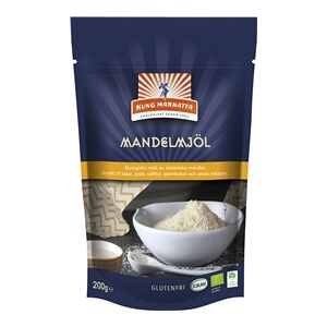 Kung Markatta Mandelmjöl Eko 200 gram Kung Markatta Mandelmjöl Eko 200 gram