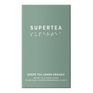 Teministeriet SUPERTEA Grønn Te Sitron Økologisk 20 poser Teministeriet SUPERTEA Grønn Te Sitron Økologisk 20 poser