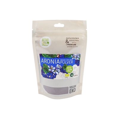 Mother Earth Mothter Earth Aroniapulver EKO 150 gram Mother Earth Mothter Earth Aroniapulver EKO 150 gram