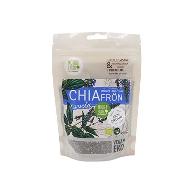 Mother Earth Chiafrö Svarta RAW&EKO 250 gram Mother Earth Chiafrö Svarta RAW&EKO 250 gram