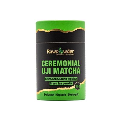 Rawpowder Ceremonial UJI Matcha 30 gram Rawpowder Ceremonial UJI Matcha 30 gram