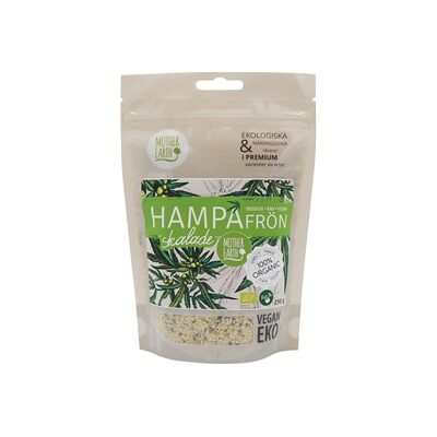 Mother Earth Hampafrö skalade RAW & EKO 250 gram Mother Earth Hampafrö skalade RAW & EKO 250 gram