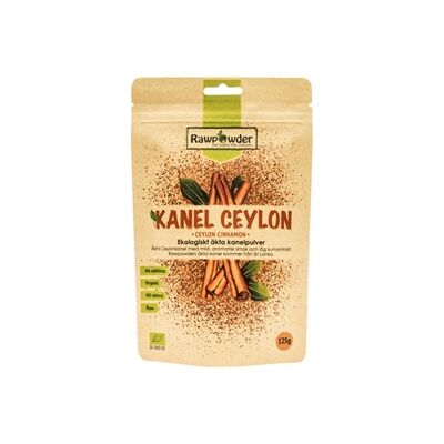 Rawpowder Kanel Ceylon mald EKO 125 gram Rawpowder Kanel Ceylon mald EKO 125 gram