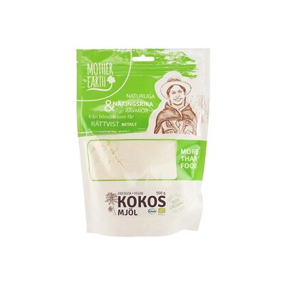 Mother Earth Kokosmjöl Premium EKO 500 gram Mother Earth Kokosmjöl Premium EKO 500 gram