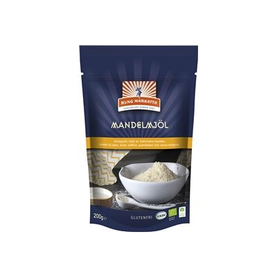 Kung Markatta Mandelmjöl Eko 200 gram Kung Markatta Mandelmjöl Eko 200 gram