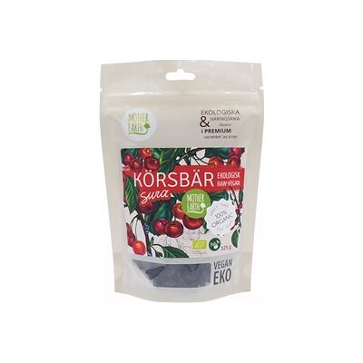 Mother Earth Körsbär Sura RAW&EKO 125 gram Mother Earth Körsbär Sura RAW&EKO 125 gram