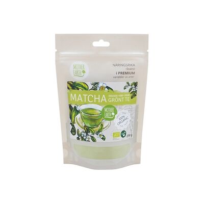 Mother Earth Matcha RAW&EKO 100 gram Mother Earth Matcha RAW&EKO 100 gram