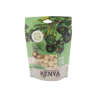 Mother Earth Macadamianötter Premium RAW&EKO 125 gram Mother Earth Macadamianötter Premium RAW&EKO 125 gram