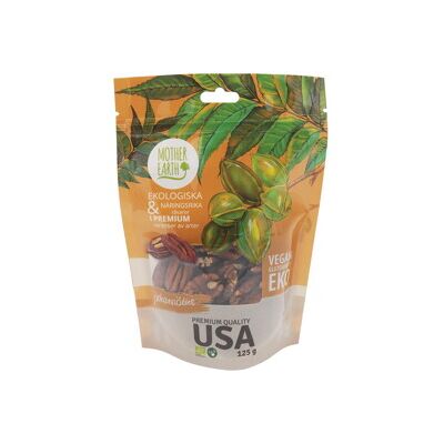 Mother Earth Pekannötter RAW EKO 125 gram Mother Earth Pekannötter RAW EKO 125 gram