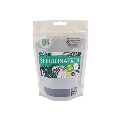 Mother Earth Spirulinapulver RAW&EKO 125 gram Mother Earth Spirulinapulver RAW&EKO 125 gram