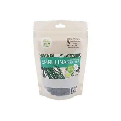 Mother Earth Spirulinatabletter RAW&EKO 125 gram Mother Earth Spirulinatabletter RAW&EKO 125 gram