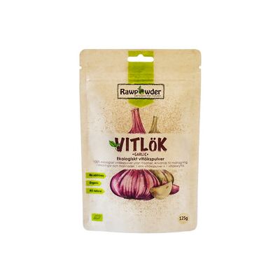 Rawpowder Vitlökspulver 125 gram Rawpowder Vitlökspulver 125 gram