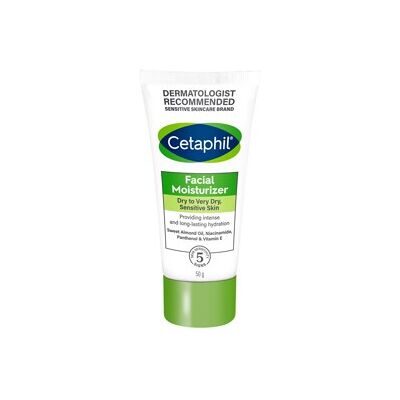 Cetaphil Fuktighetskrem for tørr og sensitiv hud - 50 g / 50 ml Cetaphil Fuktighetskrem for tørr og sensitiv hud - 50 g / 50 ml
