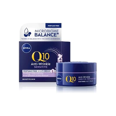 NIVEA Nattkrem - Sensitive - Anti-rynker NIVEA Nattkrem - Sensitive - Anti-rynker