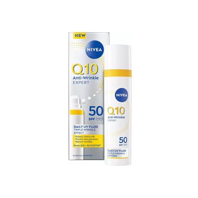 Nivea Q10 Anti Wrinkle Expert Daily UV Fluid 40 ml Nivea Q10 Anti Wrinkle Expert Daily UV Fluid 40 ml