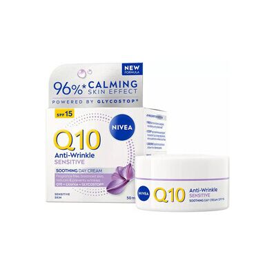 Nivea Q10 Power Anti-rynke sensitiv dagkrem SPF15 - Dagkrem Nivea Q10 Power Anti-rynke sensitiv dagkrem SPF15 - Dagkrem