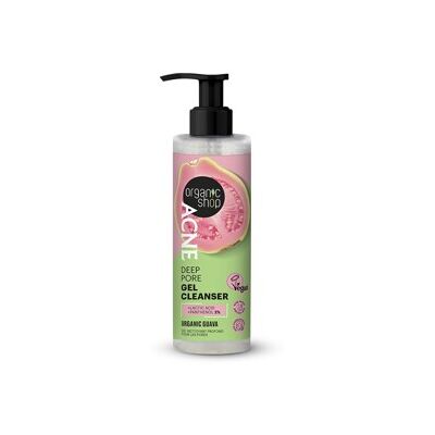 Organic Shop Acne Deep Pore Gel Cleanser 200 ml Organic Shop Acne Deep Pore Gel Cleanser 200 ml