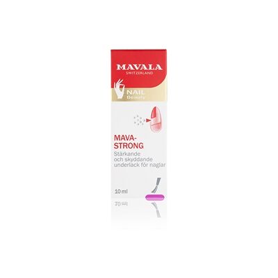 Mavala Mava-Strong Forsterkende Basislakk - Base Coat for Svake Negler Mavala Mava-Strong Forsterkende Basislakk - Base Coat for Svake Negler