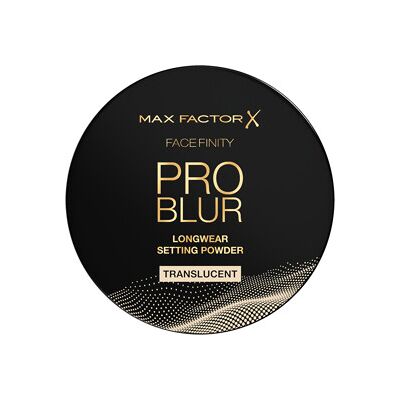 Max Factor Facefinity Pro Blur Longwear Setting Powder 11 gram Translucent Max Factor Facefinity Pro Blur Longwear Setting Powder 11 gram Translucent
