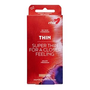 RFSU Kondom Thin 30 stk/pakke RFSU Kondom Thin 30 stk/pakke