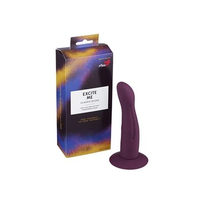 RFSU Merke Excite Me Klassisk Dildo Lilla - Dildo RFSU Merke Excite Me Klassisk Dildo Lilla - Dildo