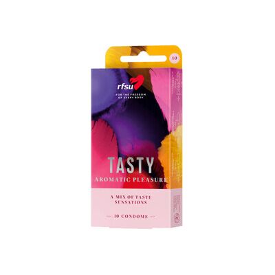 RFSU Tasty Aromkondomer, 10-pack - Kondomer med smak RFSU Tasty Aromkondomer, 10-pack - Kondomer med smak
