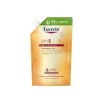 Eucerin pH5 Dusjolje Påfyll - Beskyttelse av sensitiv hud Eucerin pH5 Dusjolje Påfyll - Beskyttelse av sensitiv hud