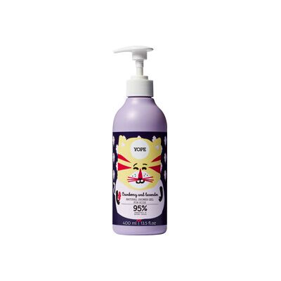 YOPE Cranberry & Lavender Shower Gel For Kids 400 ml YOPE Cranberry & Lavender Shower Gel For Kids 400 ml