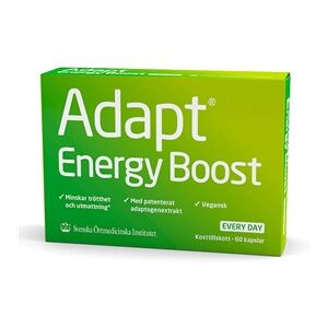 Svenska Örtmedicinska Institutet Adapt Energy Boost 60 kapsler Svenska Örtmedicinska Institutet Adapt Energy Boost 60 kapsler
