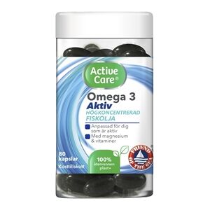 Active Care Omega-3 80 kapsler Active Care Omega-3 80 kapsler