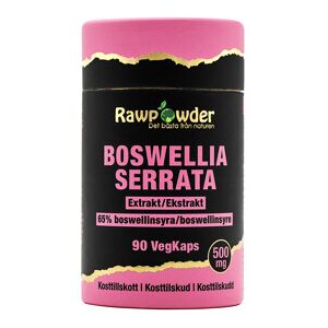 Rawpowder Boswellia Extrakt 500mg 90 kapsler Rawpowder Boswellia Extrakt 500mg 90 kapsler