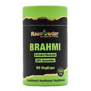 Rawpowder Brahmi Extrakt 500mg 90 kapsler Rawpowder Brahmi Extrakt 500mg 90 kapsler
