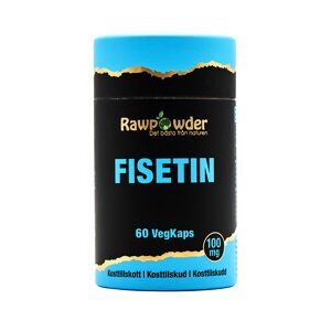 Rawpowder Fisetin 100mg 60 kapsler Rawpowder Fisetin 100mg 60 kapsler
